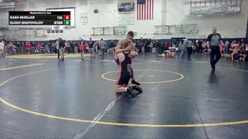 132 lbs Cons. Round 3 - Elijah Shapovalov, Mountain View vs Dash Mueller, Tualatin