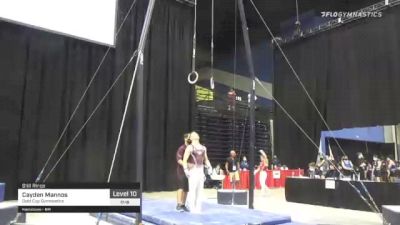 Cayden Mannos - Still Rings, Gold Cup Gymnastics - 2021 USA Gymnastics Development Program National Championships