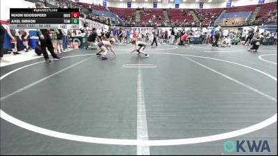 64 lbs Consi Of 4 - Nixon Goodspeed, Rough Riders vs Axel Gibson, Team Guthrie Wrestling