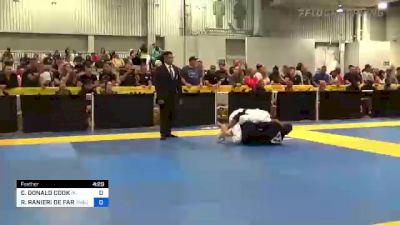 CLAUDE DONALD COOK vs RODRIGO RANIERI DE FARIA 2022 World Master IBJJF Jiu-Jitsu Championship