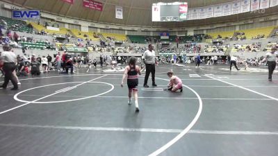 85 lbs Semifinal - Paislee Williams, Searcy Youth Wrestling vs Kennedy Ferry, Beebe Badgers Wrestling Club