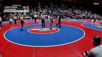 170 lbs Champ. Round 1 - Fevin Coleman, Lanier vs Ashley Saucedo, Woodstock