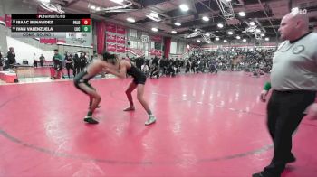 126 lbs Cons. Round 1 - Isaac Benavidez, Paloma Valley vs Ivan Valenzuela, Lucerne Valley