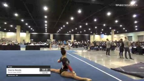 Sierra Kondo - Floor, World Class #1057 - 2021 USA Gymnastics Development Program National Championships