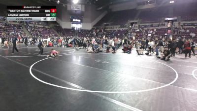 57 lbs Cons. Semis - Armani Lucero, Valley Elite Wrestling vs Kenton Schwettman, No Escape Wrestling Academy