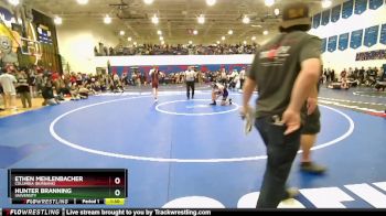 138 lbs Cons. Round 2 - Hunter Branning, University vs Ethen Mehlenbacher, Columbia (Burbank)