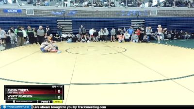 113 lbs Semifinal - Wyatt Pearson, Jet House vs Ayden Tokita, East Idaho Elite