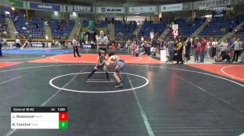 Consolation - Jacob Maslowski, Matpac vs Blaine Fancher, Sheridan Young Guns Wrestling Club