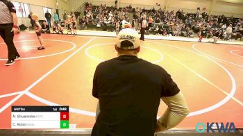 Rr Rnd 1 - Noah Shuemake, Poteau Youth Wrestling Academy vs Creed Rolan, Mcalester Youth Wrestling