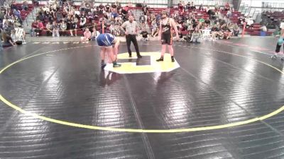 215 lbs Round 2 (8 Team) - Oliver Hare, Burns/Pine Bluffs vs Boston Busskohl, Lyman
