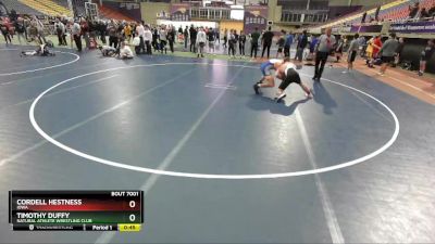 78 lbs Round 1 - Timothy Duffy, Natural Athlete Wrestling Club vs Cordell Hestness, Iowa