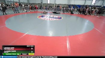 84 lbs Cons. Semi - Jayden Hipp, Toro World Club vs Camden Davis, Oregon