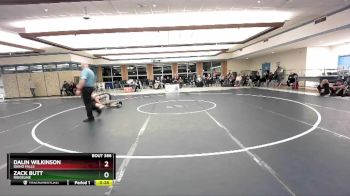 132 lbs Cons. Round 4 - Zack Butt, Ridgeline vs Dalin Wilkinson, Idaho Falls