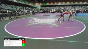 215 lbs Round Of 64 - Cresencio Mandujano, Sanger vs Tyler Croston, Layton