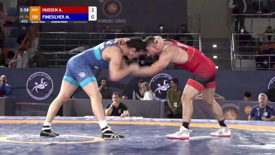 74 kg Quarterfinal - Mitch Finesilver, ISR vs Amr Hussen, EGY