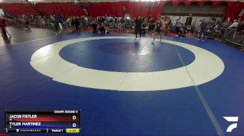 170 lbs Champ. Round 3 - Jacob Fistler, IA vs Tyler Martinez, IL