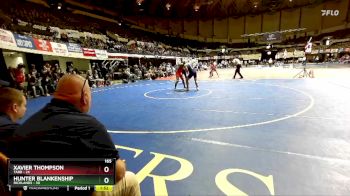 165 lbs Placement (16 Team) - Xavier Thompson, Tabb vs Hunter Blankenship, Richlands