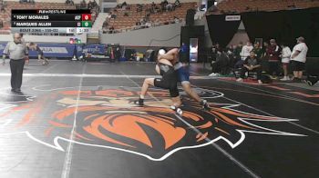 159-D2 Champ. Round 1 - Tony Morales, Arizona College Prep vs Marques Allen, Cienega High School