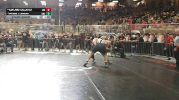 285 2A Champ. Round 1 - Leyland Callahan, Lake Gibson vs Daniel Clement, Lincoln