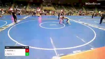 115 lbs Consolation - Carson Doolittle, Sebolt Wrestling Academy vs Jayden Morris, Roundtree Wrestling Academy