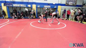 126 lbs Semifinal - Rylee Sexton, Berryhill Wrestling Club vs Tripp Gaches, Cleveland Public Schools