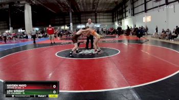 126 lbs Round 2 (4 Team) - Levi Wright, FCA LYNCHBURG vs Hayden Mayo, GROUND UP USA