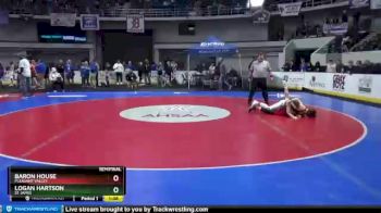 1 lbs Semifinal - Logan Hartson, St James vs Baron House, Pleasant Valley