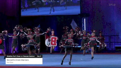 Bennett's Creek Warriors - Rec Cheer [2023 Sideline Perf. Cheer Jr. Peewee Medium Day 2] 2023 Pop Warner National Cheer & Dance Championship