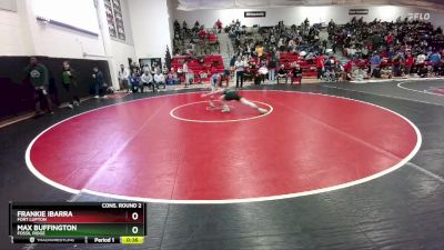 150 lbs Cons. Round 2 - Max Buffington, Fossil Ridge vs Frankie Ibarra, Fort Lupton