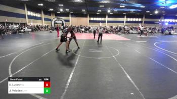 184 lbs Semifinal - Eric Lucas, Silverback WC vs Jesus Valadez, Center Vikings