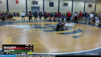 149 lbs Round 2 - Kage Lenger, Augustana vs Nolan Throne, Saint Cloud State