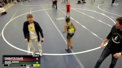 Round 3 - Charlotte Fuller, Centennial Youth Wrestling vs Smara Addow, Minnesota