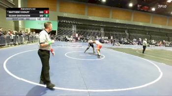 285 lbs Quarterfinal - Elijah Gustavson, Spanish Springs vs Matthew Cooley, Oakdale