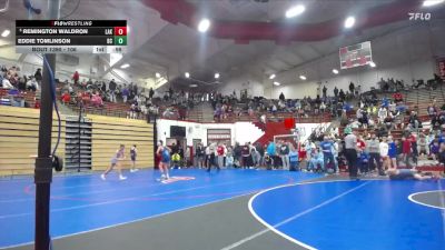 106 lbs Cons. Round 4 - Remington Waldron, Lakeland vs Eddie Tomlinson, Bishop Chatard