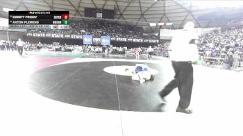 Boys 2A 150 lbs Champ. Round 1 - Emmitt Priddy, Deer Park vs Axton Flemens, Mark Morris