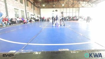 80-84 lbs Rr Rnd 1 - Rodgerick Nibblett, Broken Arrow Wrestling Club vs Rocky Witcosky, Team Nomad