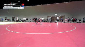 105 lbs Champ. Round 5 - Katelynn Dockery, TX vs Dakota Harris, OK