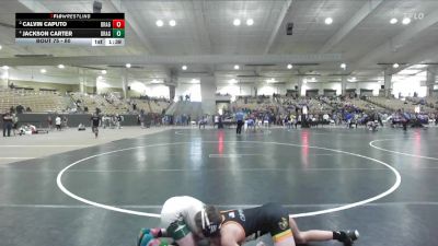 80 lbs 3rd Place Match - Jackson Carter, Williamson Co Wrestling Club vs Calvin Caputo, Rabbit Wrestling Club
