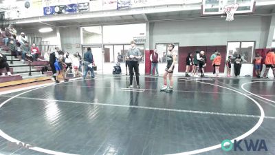 110 lbs Semifinal - Diezel Russell, Winfield Youth Wrestling vs Bo Bryant, Blackwell Wrestling Club