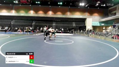 285 lbs Round Of 32 - Carson Hatch, Cal Poly Humbolt vs Cole Jackson, Cal Poly