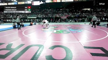 4A 215 lbs 1st Place Match - Talon Heinley, Payette vs Porter Higley, Buhl