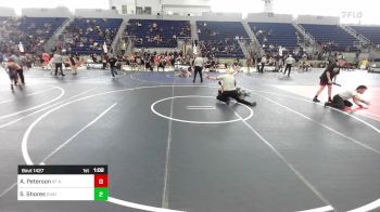 144 lbs Quarterfinal - Andrew Peterson, BT Athletics vs Stryker Shores, Chain WC