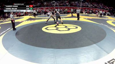 D1-190 lbs Semifinal - Jarrel Miller, St. Edward vs Xander Horak, Mass. Perry