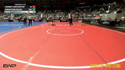 68 lbs Round Of 16 - Journey Strittmatter, Young Guns vs Karlie Rose Zeller, Flow Academy Honolulu, HI