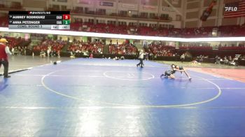 120 lbs Cons. Round 3 - Aubrey Rodriguez, Caldwell vs Anna Petzinger, Eagle