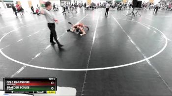 157 lbs Cons. Round 2 - Braeden Scoles, Illinois vs Cole Karasinski, Davenport