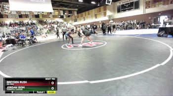 190 lbs Cons. Round 3 - Breyden Rush, Del Oro vs Jordan Isom, Temescal Canyon