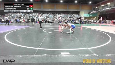 76 lbs Round Of 32 - Johnnatan Martinez, Garage Crew vs Clint Alaways, Durham Wrestling Club
