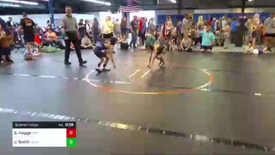 60 lbs Quarterfinal - Stetson Hagge, Scotsman vs Julian Smith, Canon MacMillan