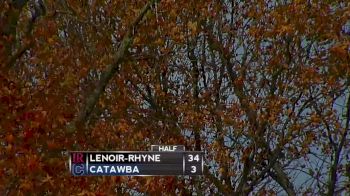 Replay: Lenoir-Rhyne vs Catawba | Nov 5 @ 2 PM